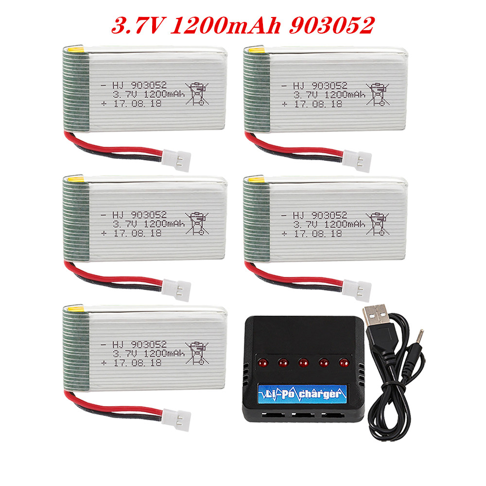Drone Power Bank - 3.7V 1200mah 903052 Lipo Battery Charger