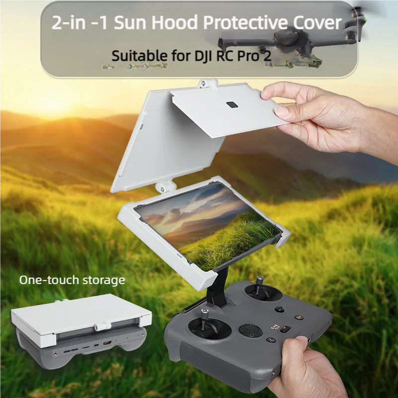 Drone Controller Hood - For DJI RC Pro 2 Remote