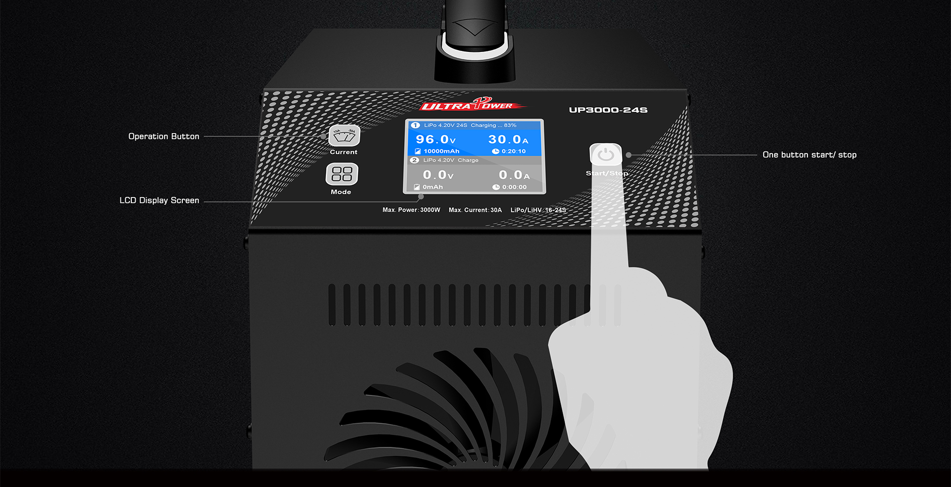 ULTRAPOWER UP3000-24S 3000W 30 - Drone Battery Charger recensie en prijs