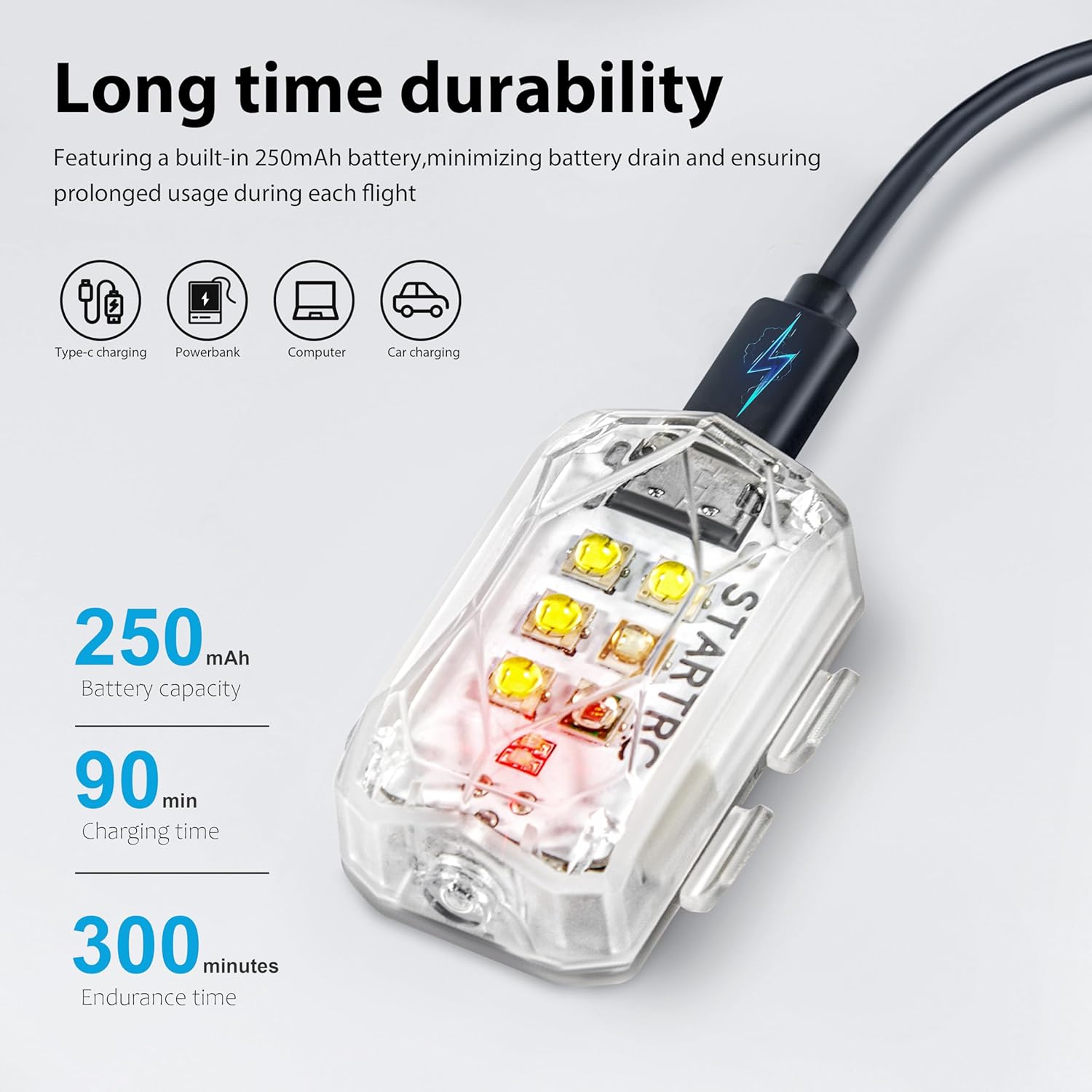 STARTRC Drone Strobe Light Ant - Drone Beacon Light recensie en prijs