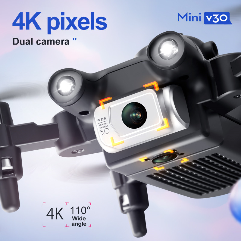 Mini V30 WiFi FPV Drone With 4 - Drone Remote Controller Lanyard recensie en prijs