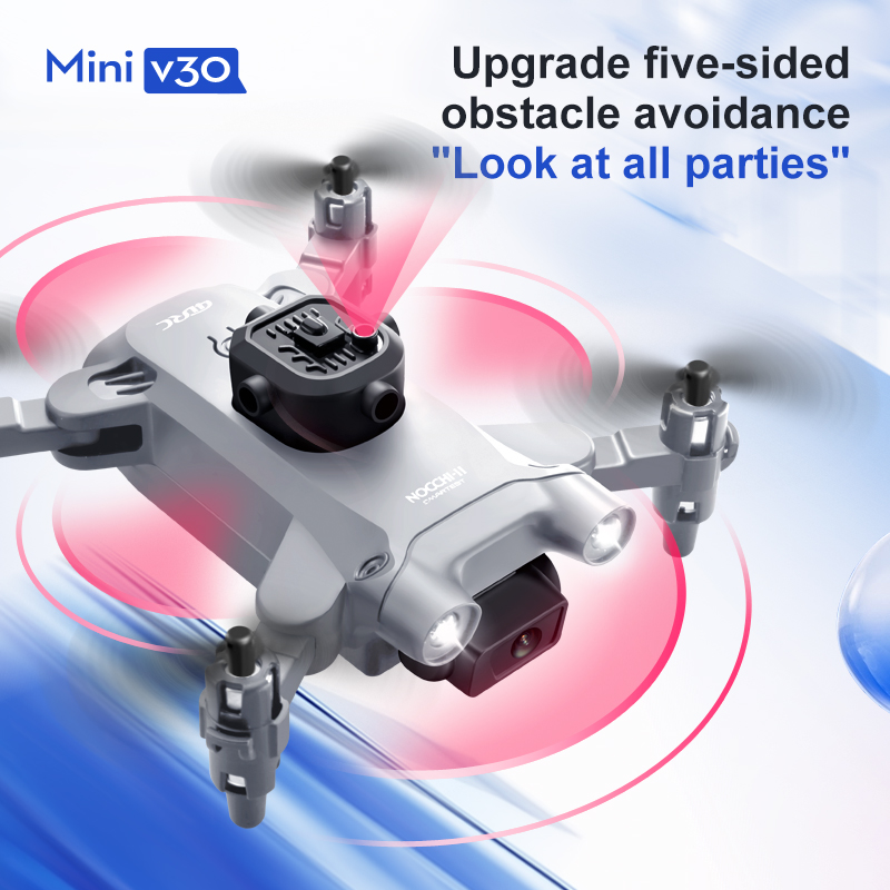 Mini V30 WiFi FPV Drone With 4 - Drone Remote Controller Lanyard recensie en prijs