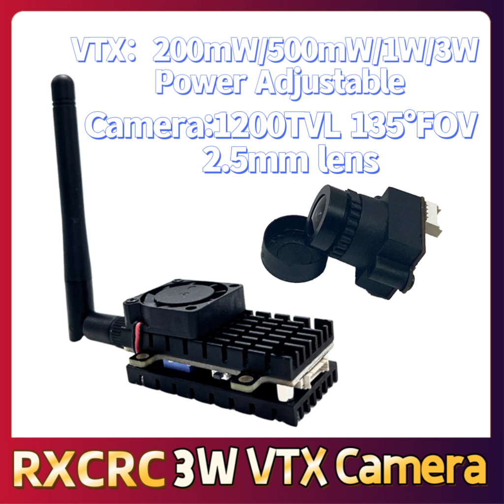 RXCRC 5.8G 3W Video VTX transm - Drone Controller Screen recensie en prijs
