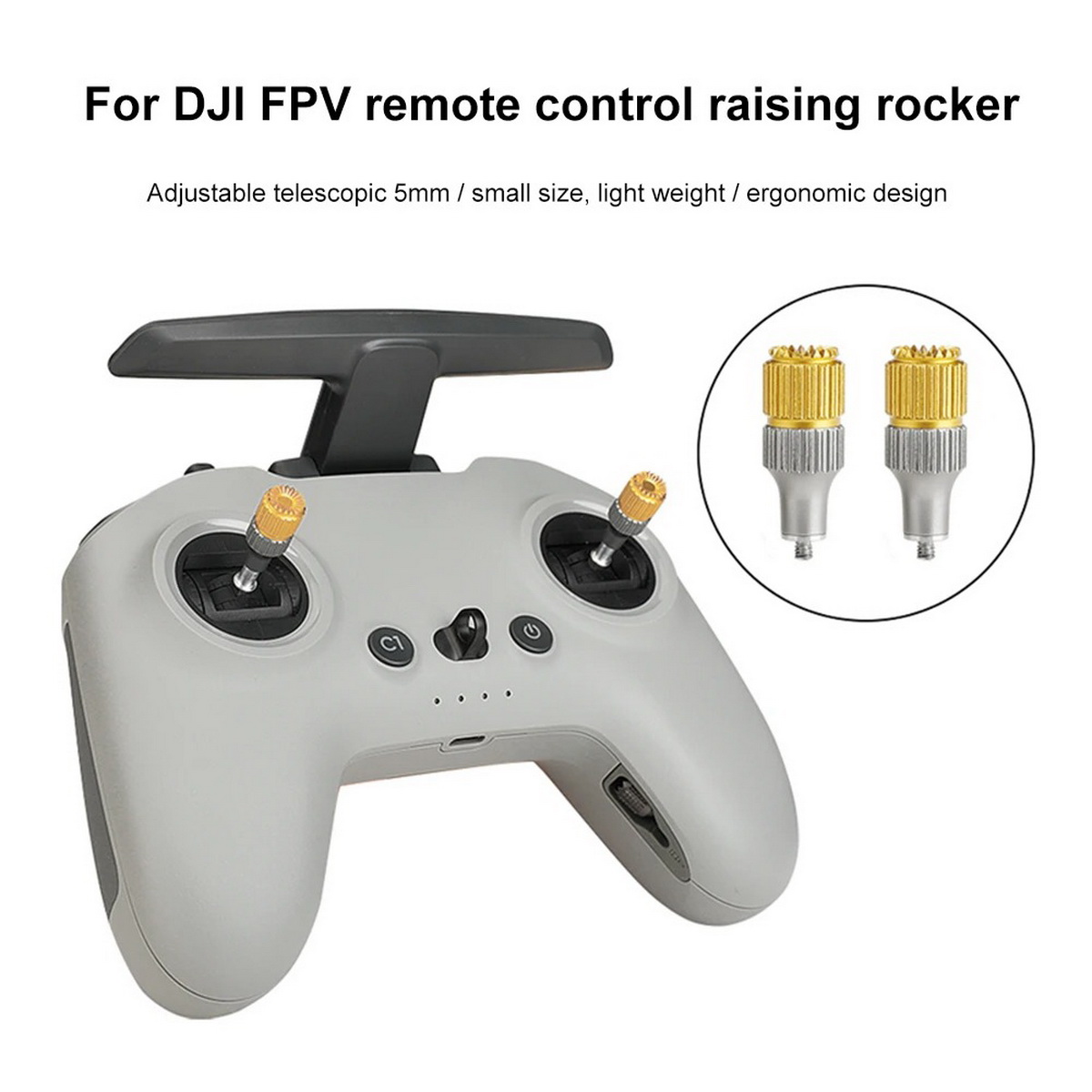 2PCS FPV Remote Controller Rad - Drone Control Stick recensie en prijs