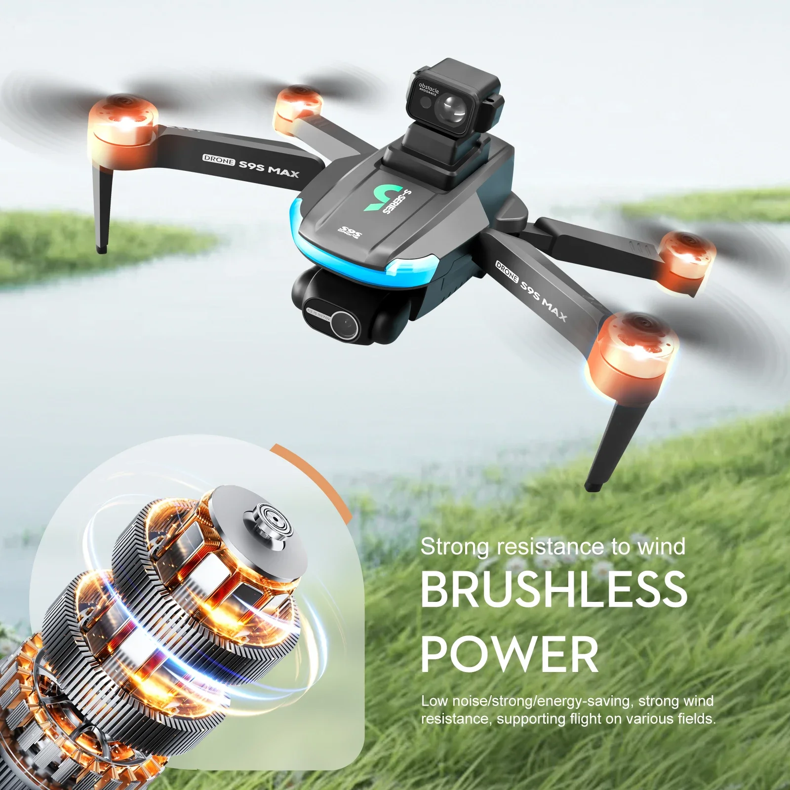 NEW S9S MAX MINI Drone 4K 2-Ax - Drone Controller Screen recensie en prijs