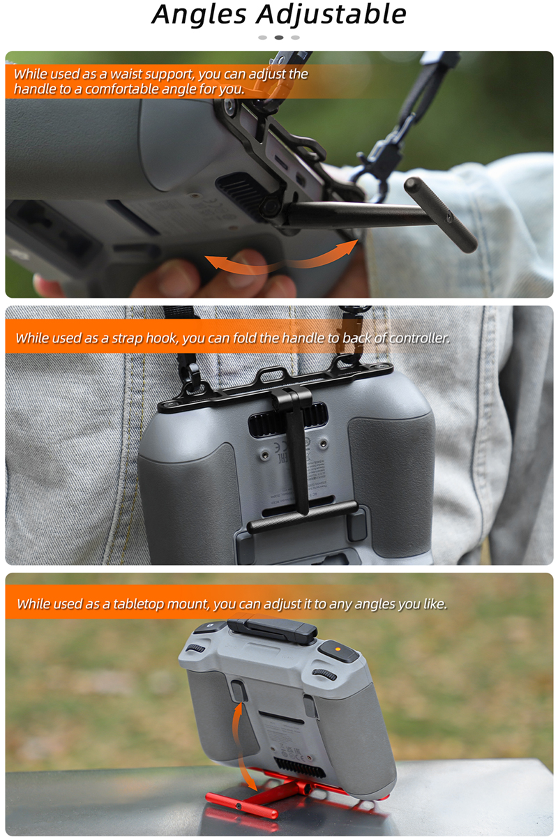 2in1 Handle Stand Bracket Neck - Drone Remote Controller Lanyard recensie en prijs