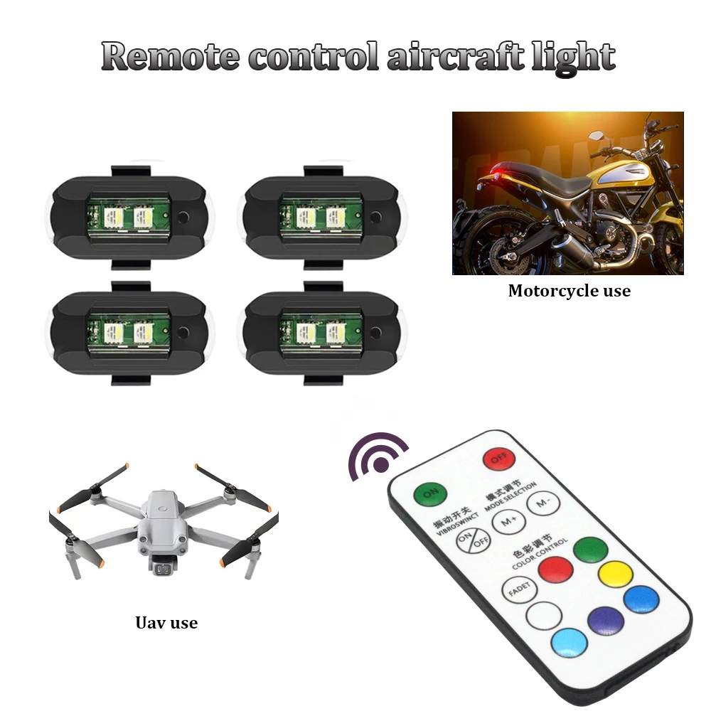 1Pcs Remote LED RGB Anti-colli - Drone Strobe Light recensie en prijs