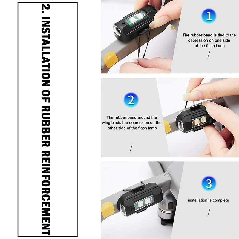 1Pcs Remote LED RGB Anti-colli - Drone Strobe Light recensie en prijs