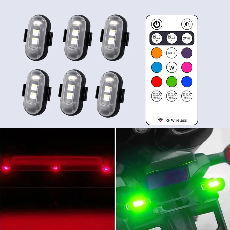 Motorcycle Aircraft Lights RGB - Drone Strobe Light recensie en prijs