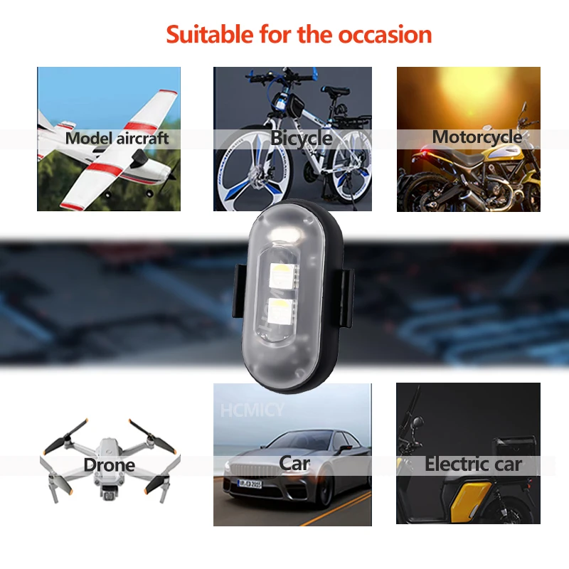 Motorcycle Aircraft Lights RGB - Drone Strobe Light recensie en prijs