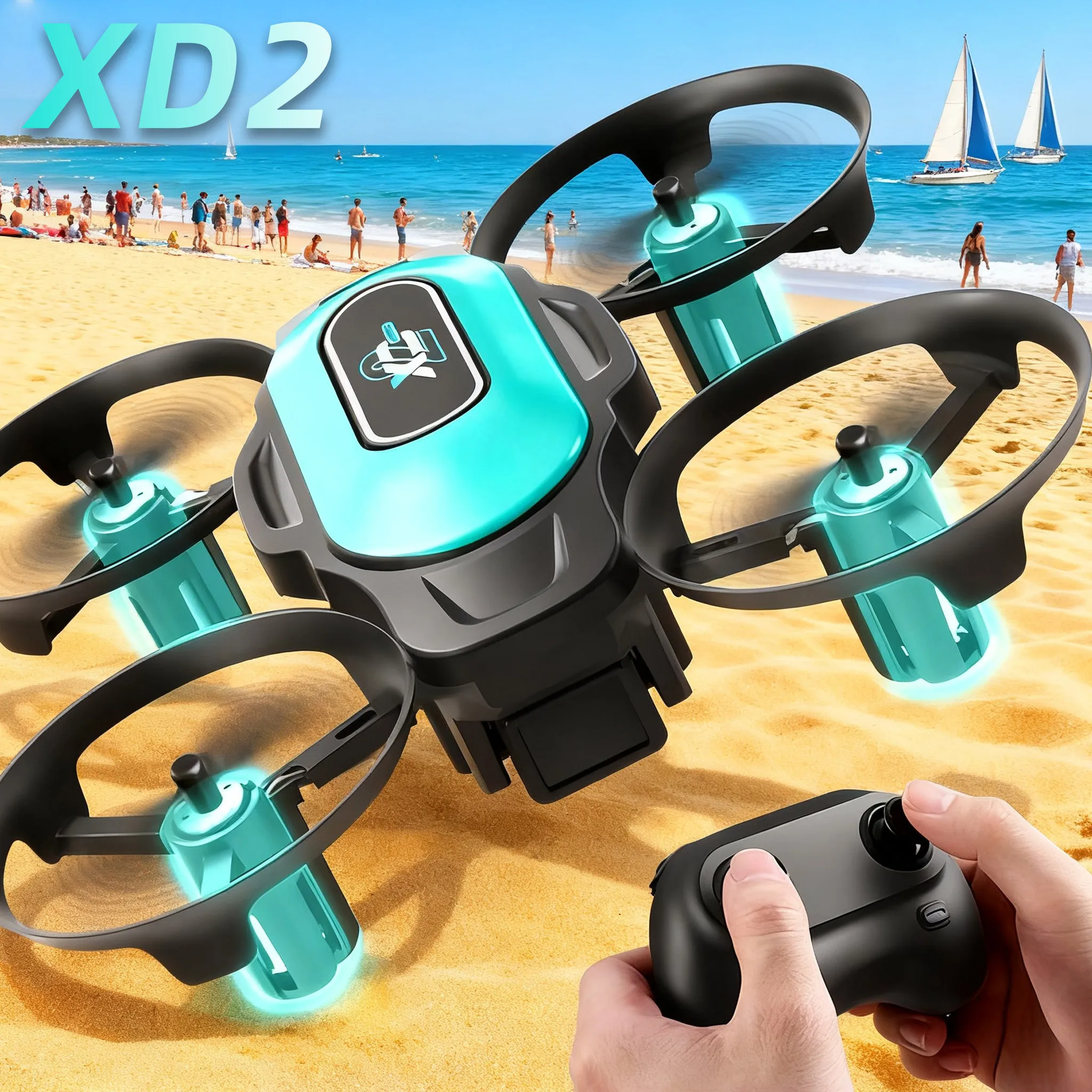 XD2 Mini Drone, 360° Stunt Fli - Drone Beacon Light recensie en prijs