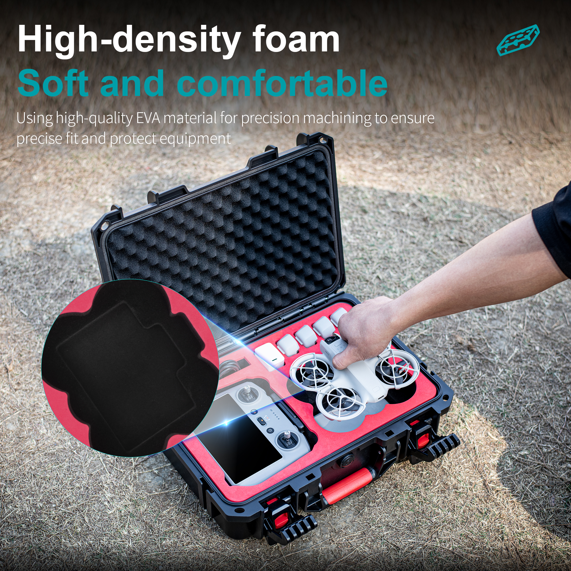 Portable Hard Waterproof Case  - Drone Charging Hub recensie en prijs