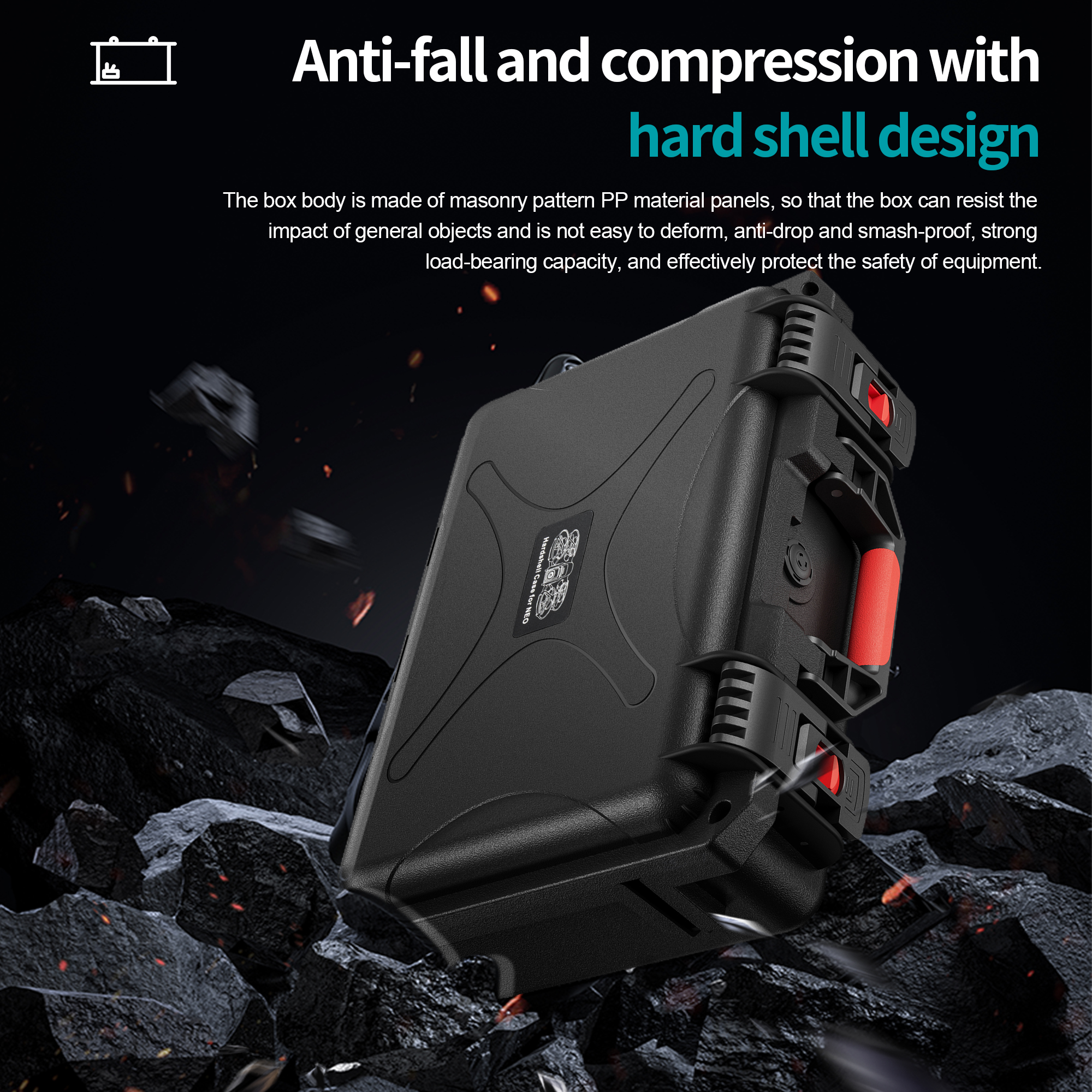 Portable Hard Waterproof Case  - Drone Charging Hub recensie en prijs