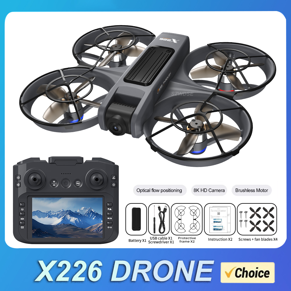 NEW X226 RC Drone 2.4G 5G WIFI - Drone Controller Screen recensie en prijs