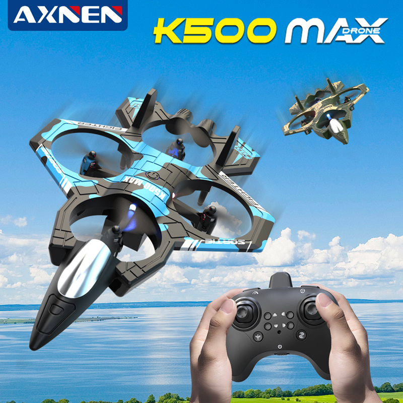 AXNEN K500 MAX RC Plane Fighte - Drone Beacon Light recensie en prijs