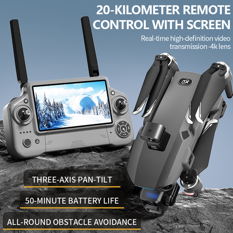 2026 New 8K Dual Camera Drone  - Drone Controller Screen recensie en prijs