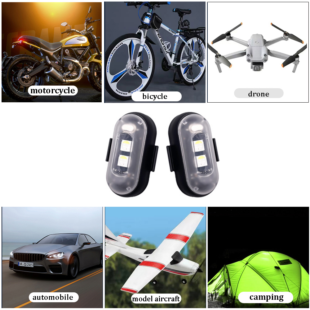 10x 4x 8Colors Wireless LED Dr - Drone Beacon Light recensie en prijs