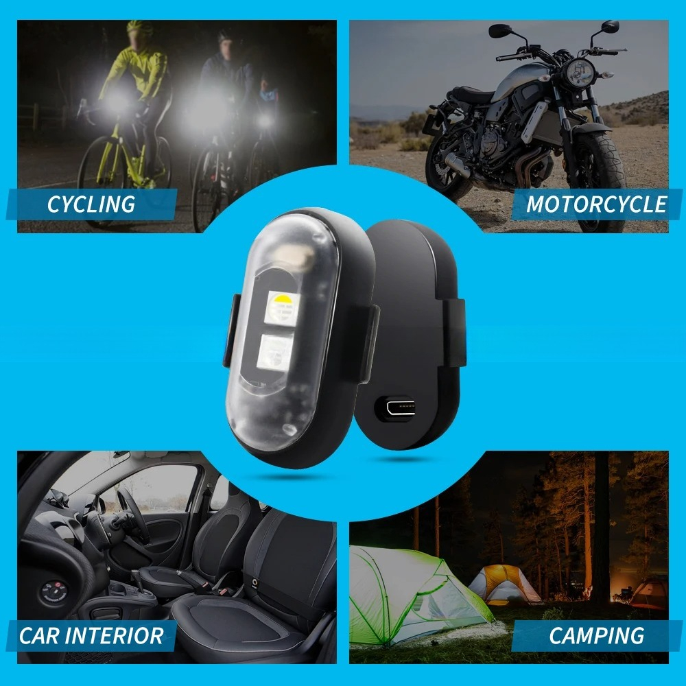 Motorcycle Strobe Light, APP C - Drone Strobe Light recensie en prijs