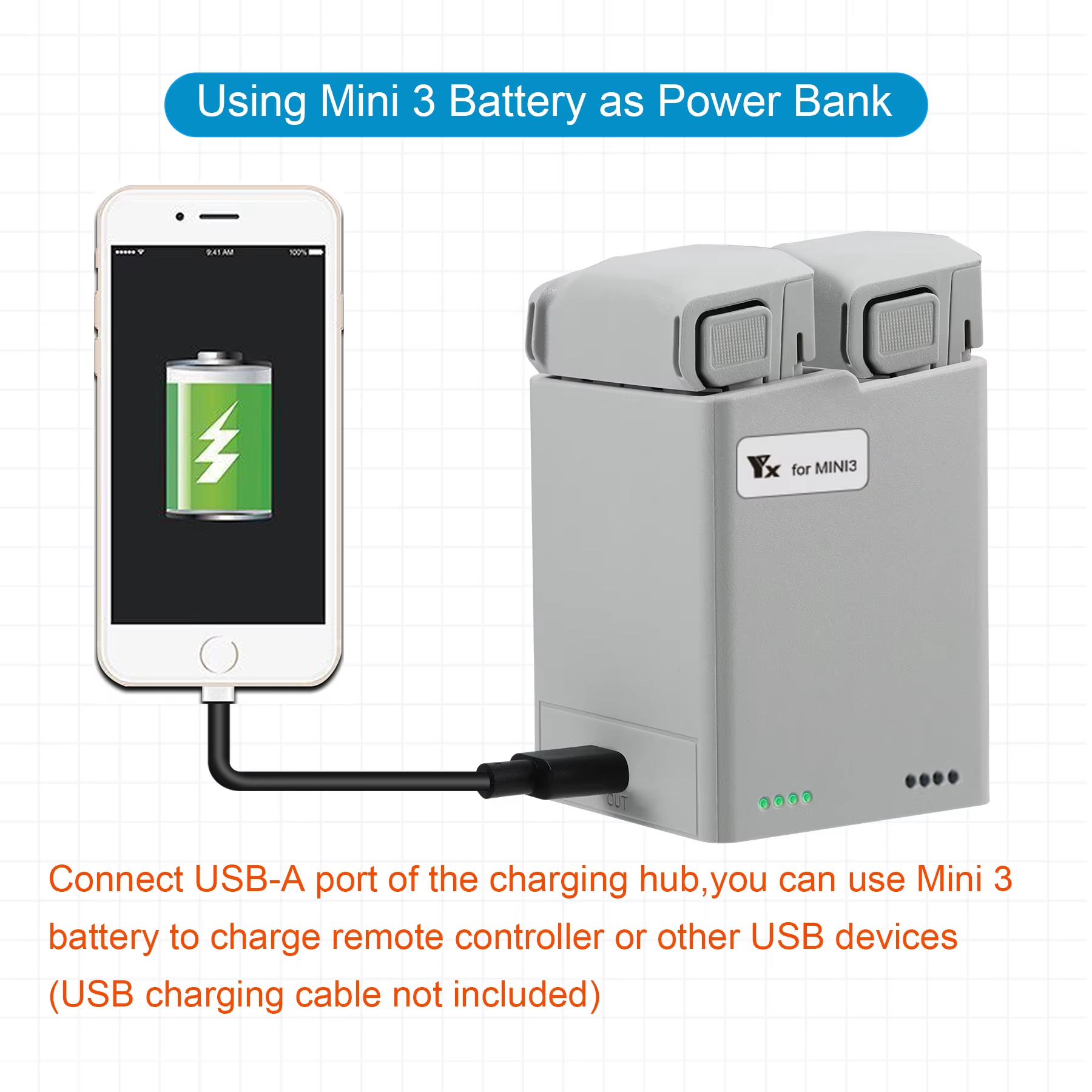 For DJI Mini 3Pro/4Pro Battery - Drone Charging Hub recensie en prijs