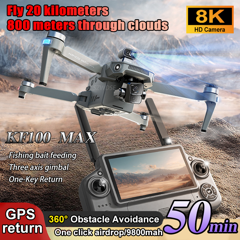 SJRC KF100 MAX 8K UHD Photo HD - Drone Power Bank recensie en prijs