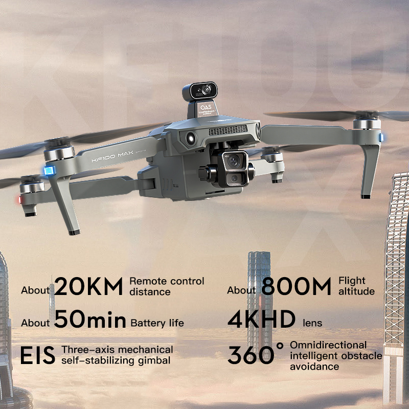 SJRC KF100 MAX 8K UHD Photo HD - Drone Power Bank recensie en prijs