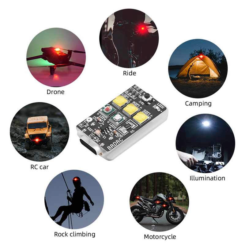 Mini Drone Strobe Light for DJ - Drone Strobe Light recensie en prijs