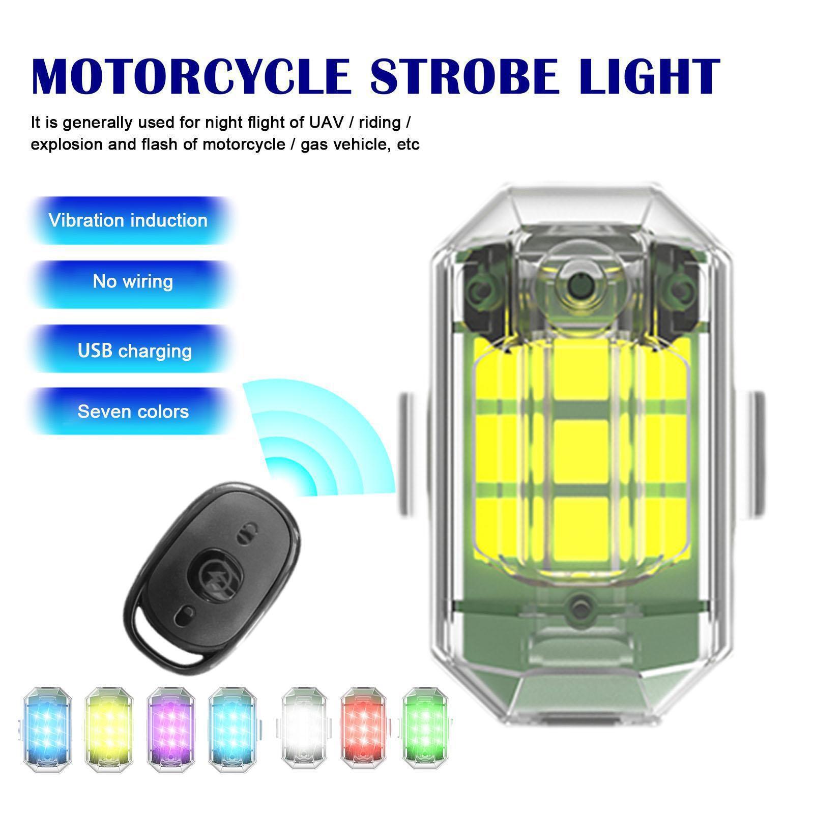 1/2/4Pc Remote Motorcycle Ligh - Drone Beacon Light recensie en prijs