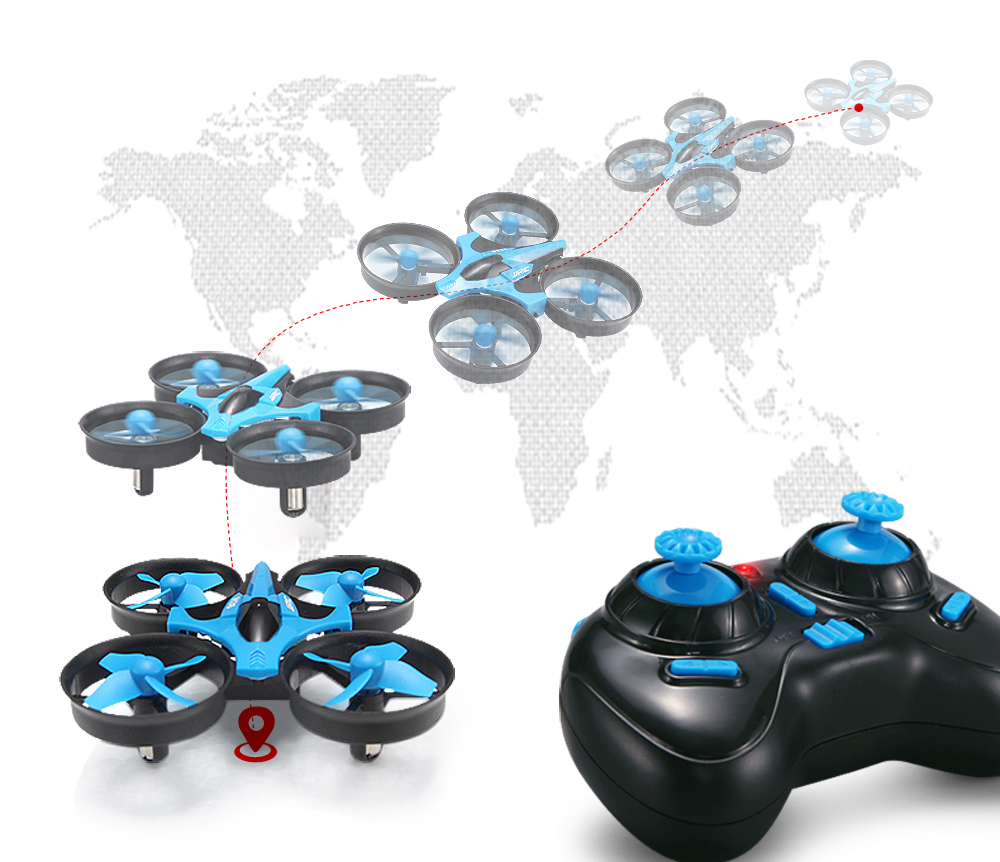 JJRC H36 Mini Rc Drone 4ch 6-A - Drone Remote Controller Lanyard recensie en prijs