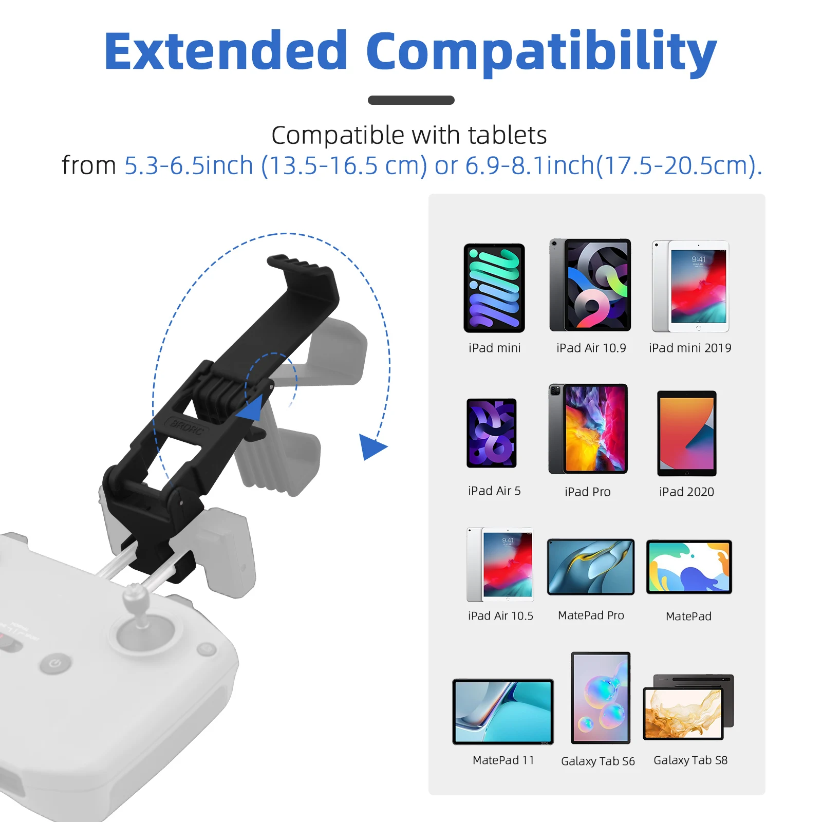 Tablet Extended Bracket Mount  - Drone Tablet Mount recensie en prijs