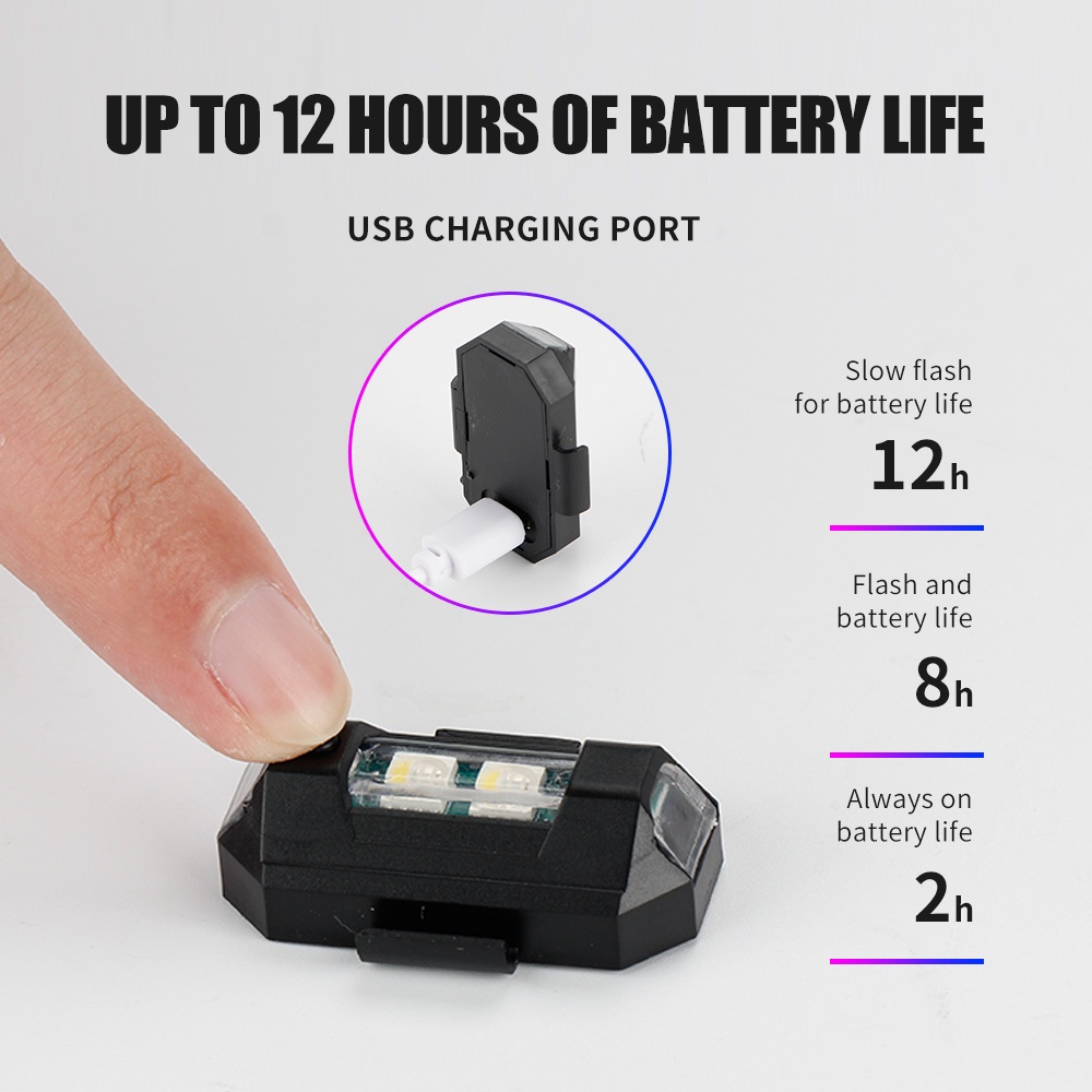 1PC 7 Color Mini USB Charging  - Drone Beacon Light recensie en prijs