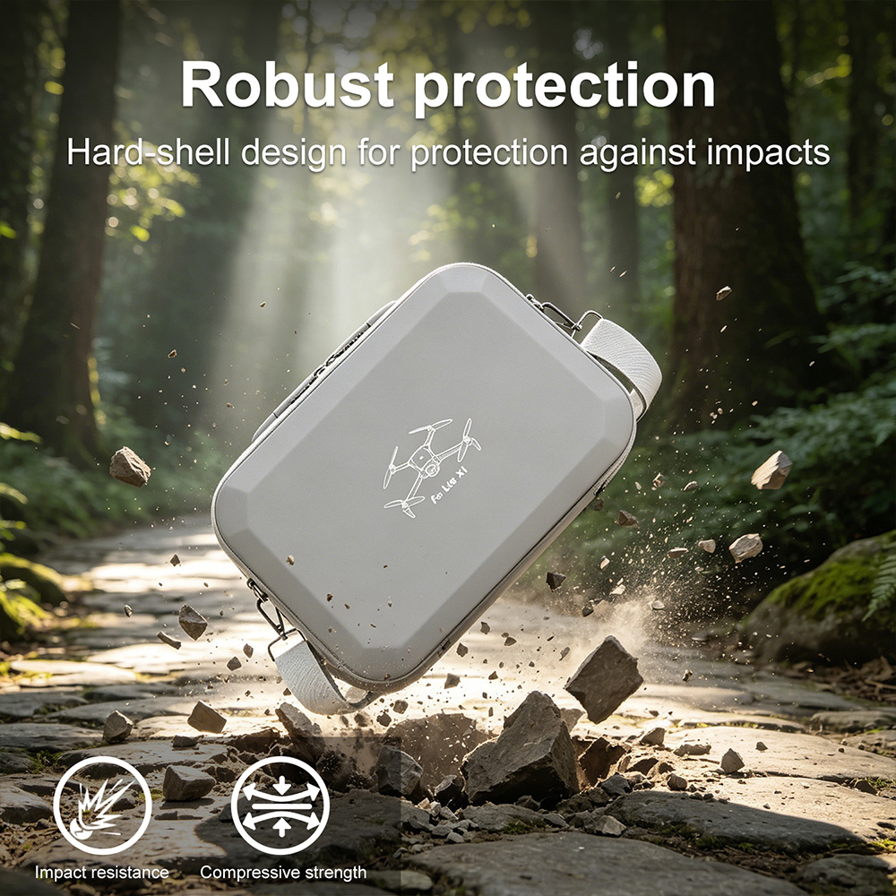 XFJI PU Leather Hard Shell Sho - Drone Hard Shell Case recensie en prijs
