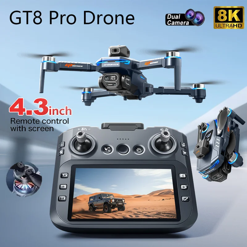 2026 New GT8 Drone GPS 8K Prof - Drone Controller Screen recensie en prijs