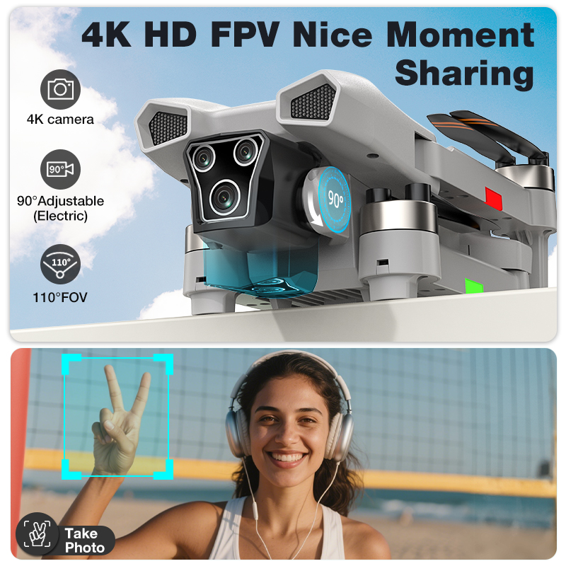 NEW Hot L017 Pro Drone Brushle - Drone Power Bank recensie en prijs