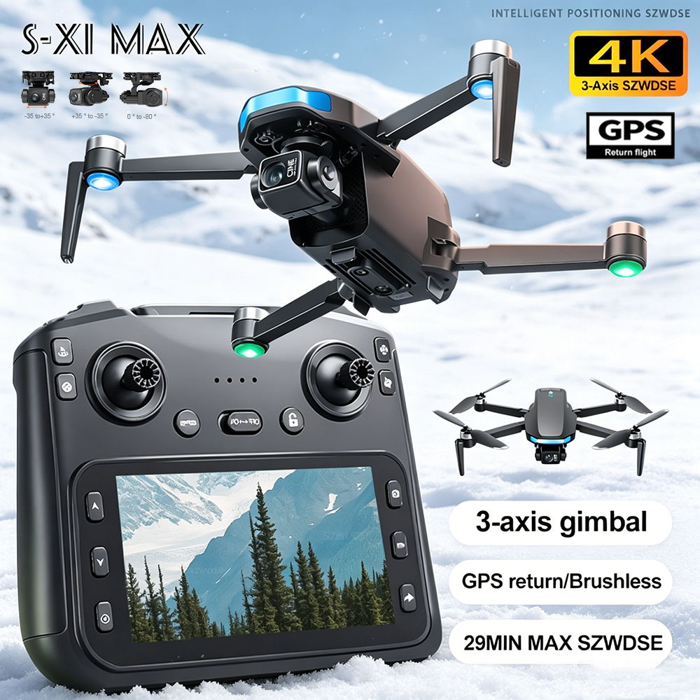 New S-X1 MAX Drone GPS 8K Prof - Drone Power Bank recensie en prijs