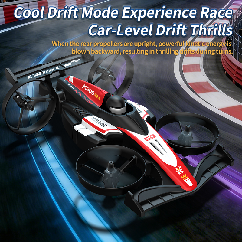 Mini RC Flying Car Transformab - Drone Beacon Light recensie en prijs