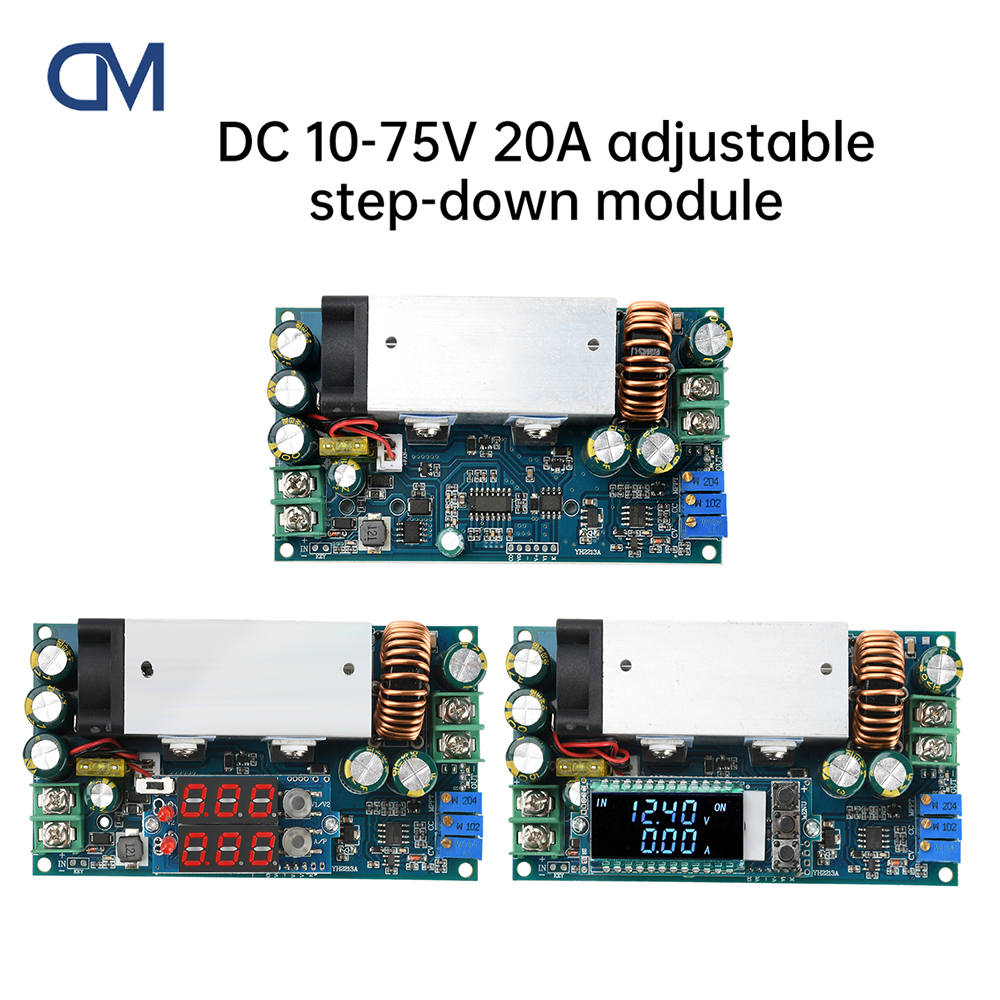 DC 10-75V 20A Adjustable Buck  - Drone Solar Charger recensie en prijs
