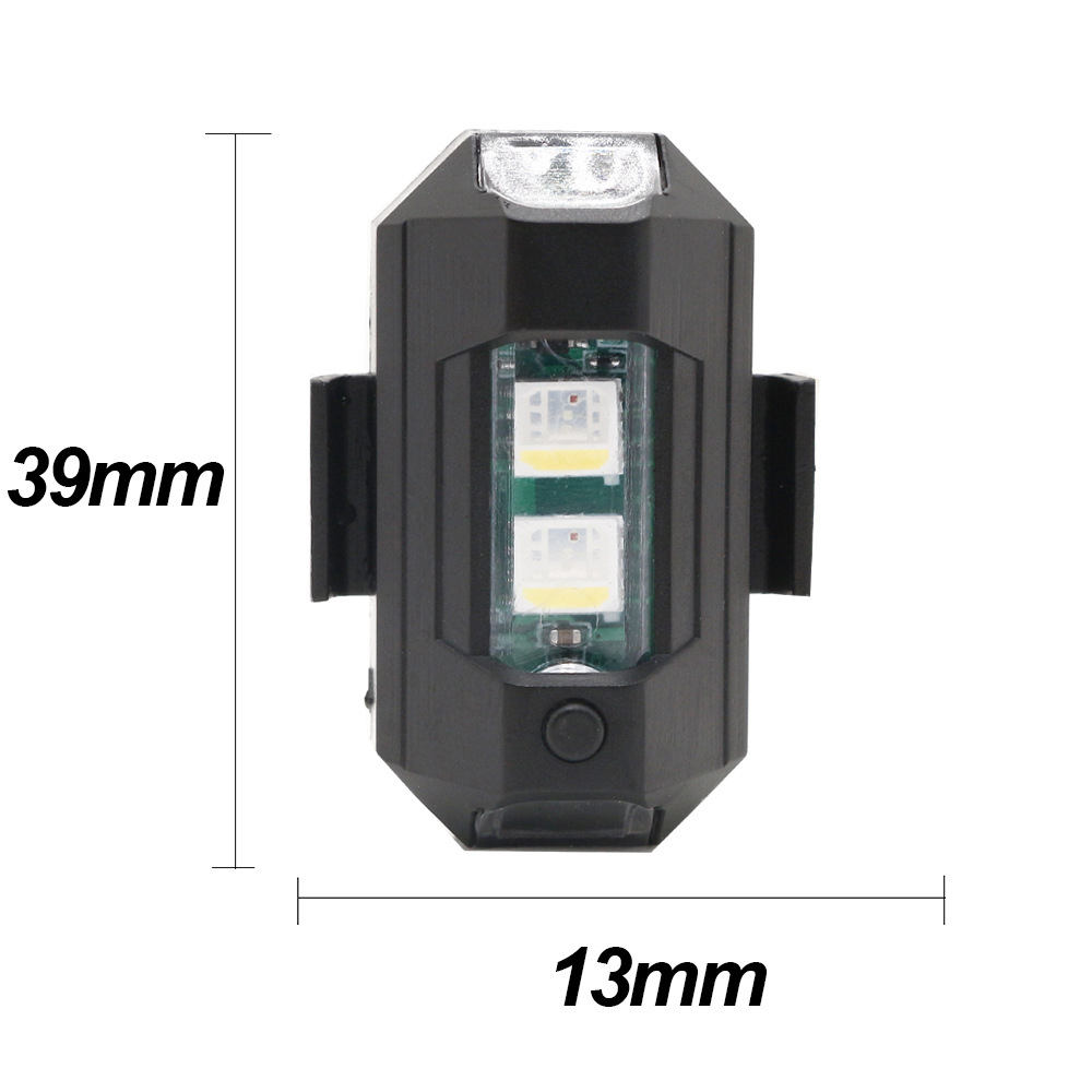 Motorcycle LED RGB Warning Lig - Drone Strobe Light recensie en prijs