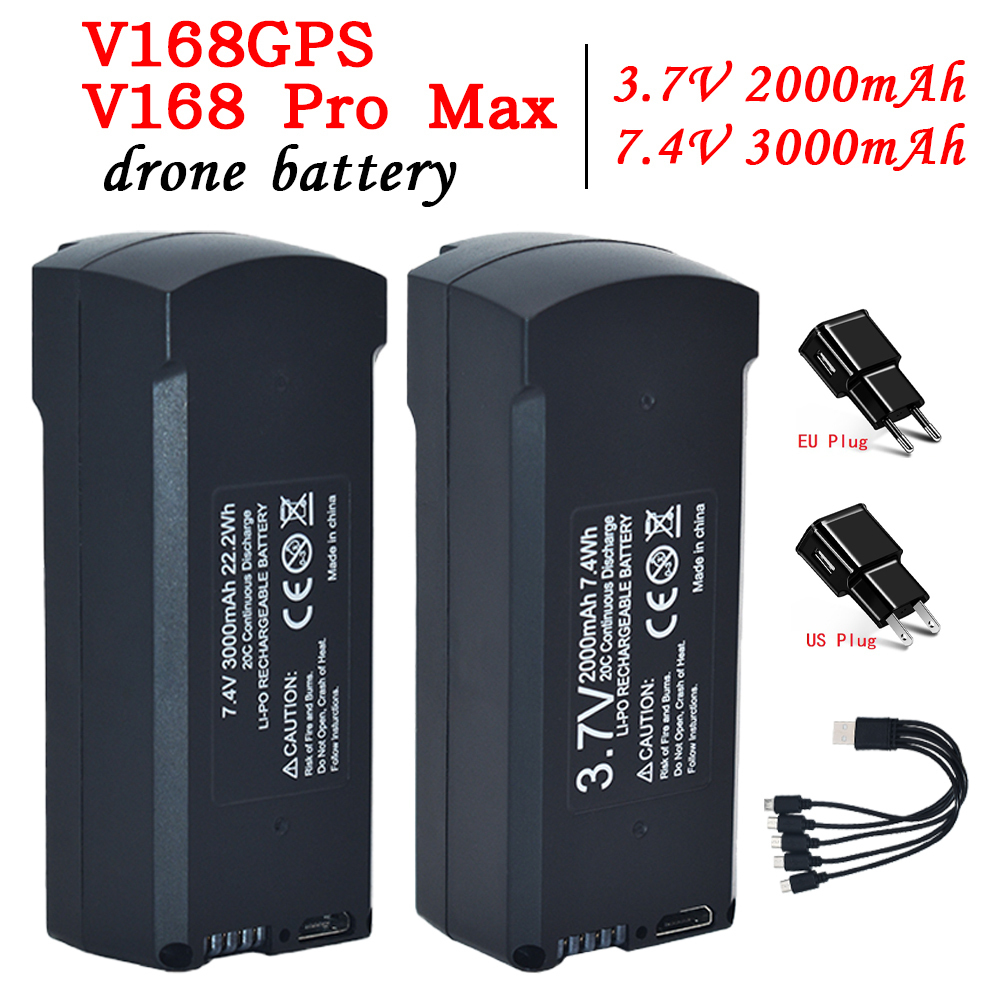 GPS V198 7.4V 3000mAh Battery  - Drone Power Bank recensie en prijs