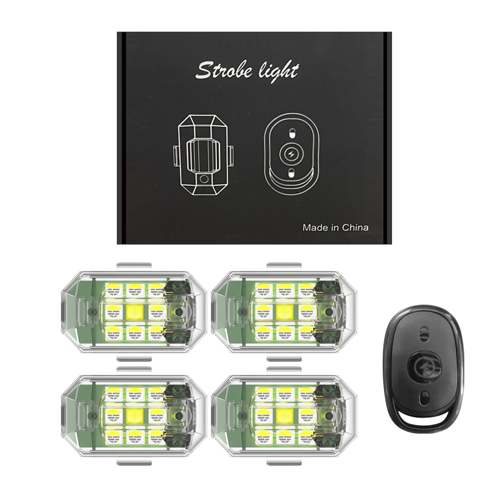 1/2/4pcs Wireless LED Drone St - Drone Beacon Light recensie en prijs