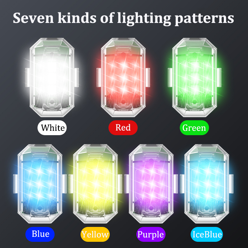 1/2/4pcs Wireless LED Drone St - Drone Beacon Light recensie en prijs
