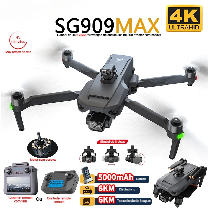 ZLL SG909 SG909MAX Professiona - Drone Controller Screen recensie en prijs